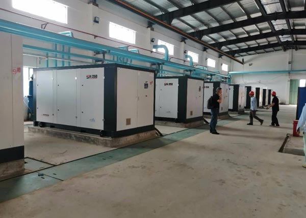 武漢空壓機廠房展示